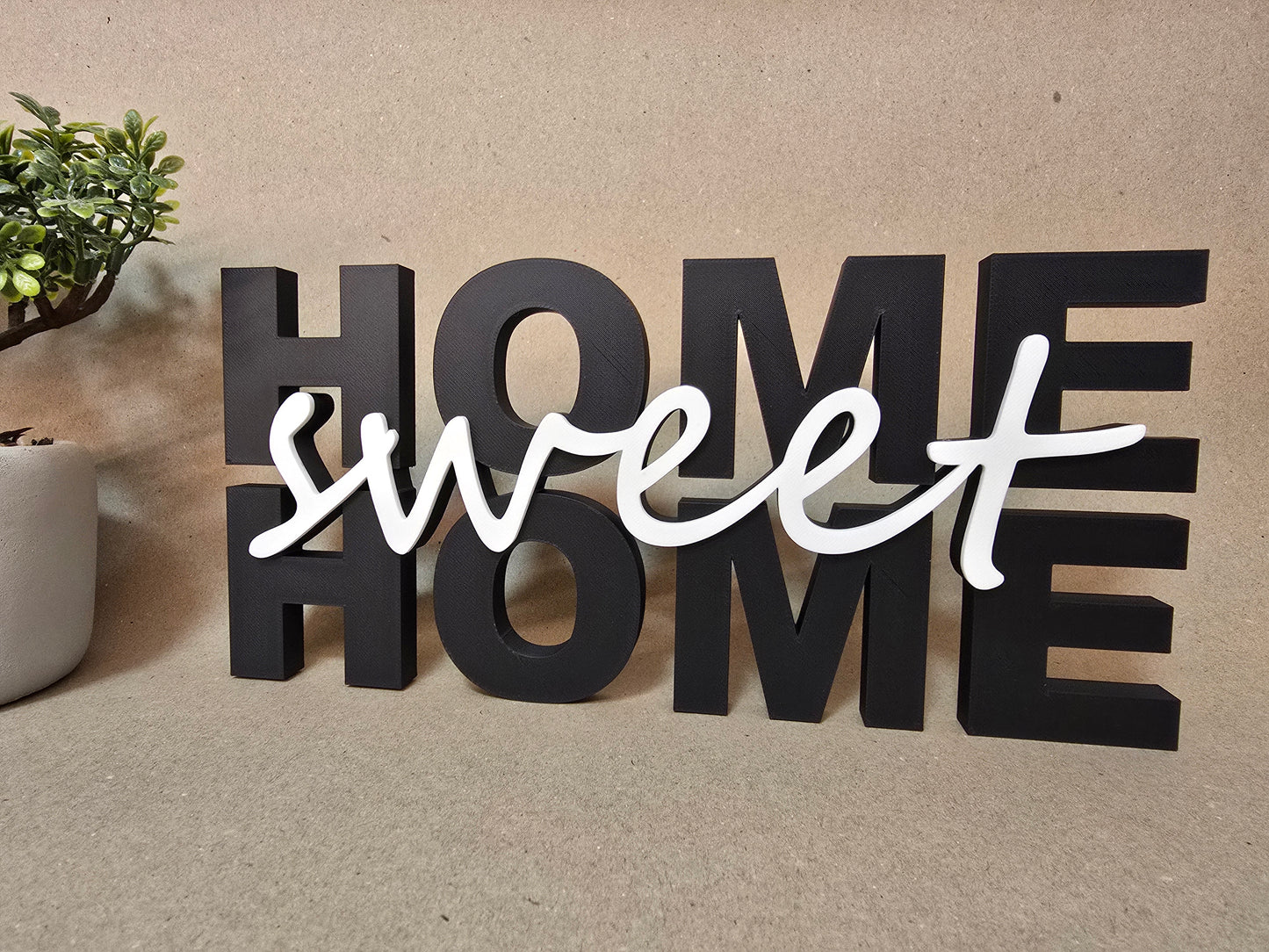 Home sweet Home Schriftzug