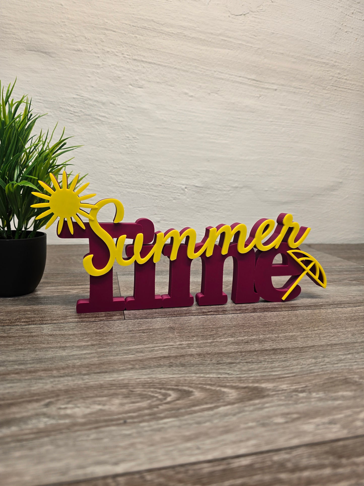 Schriftzug Summer Time