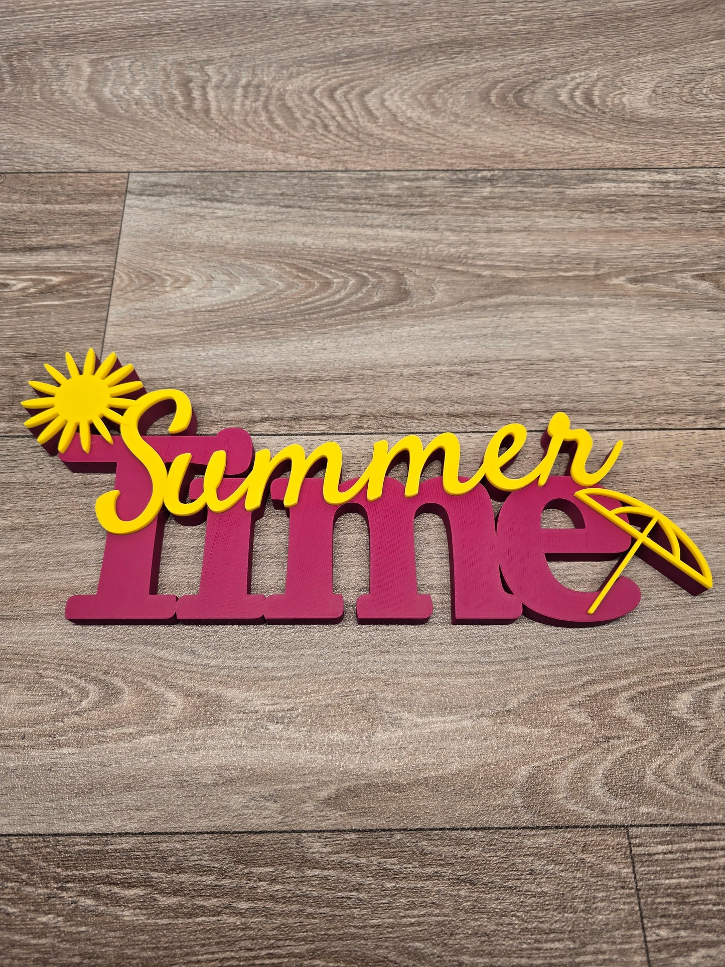 Schriftzug Summer Time