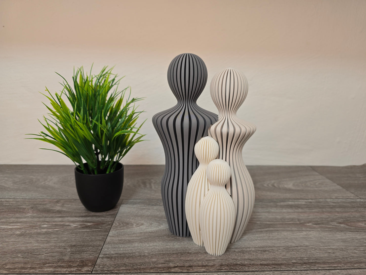 Familie mit 1 bis 4 Kindern